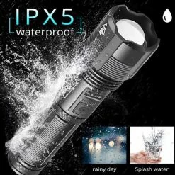 Merkloos Oplaadbare LED-zaklamp W5110 Een Krachtig Oplaadbaar USB Zoeklicht