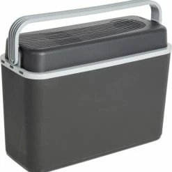 Bo-Camp Elektrische Autokoelbox Arctic - 12 Volt - 12 Liter - Zwart/Grijs