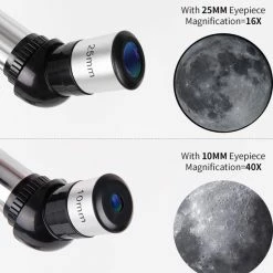 Merkloos Bluemay Telescoop - Travel Bag - Sterrenkijker - Telefoon Adapter - Telescoop Kinderen En Volwassenen -CeLaVi winkel 550x577 2