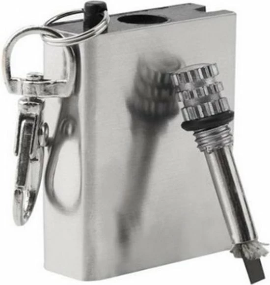 Broilfire Militaire Survival Lucifer Met Magnesium Staaf - Permanente Lucifer Rechthoekig 3 Broilfire Militaire Survival Lucifer Met Magnesium Staaf - Permanente Lucifer Rechthoekig