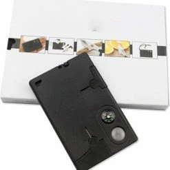 LOUZIR Creditcard Survival Kit - Pas - Kaart - Portemonnee - SOS Outdoor Card Multi Tool - Wallet Card -CeLaVi winkel 550x580 2