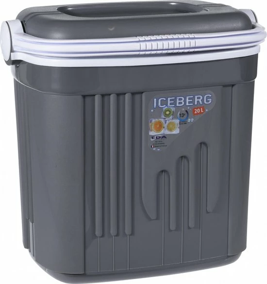 Merkloos ICEBERG Eda Koelbox Grijs - 20 Liter 3 Merkloos ICEBERG Eda Koelbox Grijs - 20 Liter