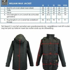 MGO Leisure Wear MGO Leisure William Wax Parka Outdoorjas Heren - Maat XXL 14 MGO Leisure Wear MGO Leisure William Wax Parka Outdoorjas Heren - Maat XXL -CeLaVi winkel 550x586