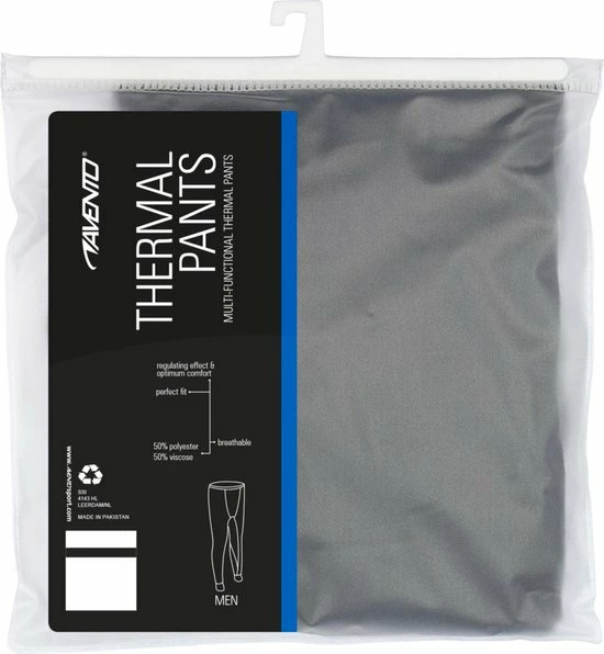 Avento Thermobroek - Mannen - Zwart - Maat XXL 7 Avento Thermobroek - Mannen - Zwart - Maat XXL - Afbeelding 5