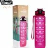 Supplife Waterfles Met Tijdmarkering - 1 Liter Drinkfles - Motivatie Waterfles - Met Rietje - Volwassenen - Kinderen - Roze - Black Friday 2022 1 Supplife Waterfles Met Tijdmarkering - 1 Liter Drinkfles - Motivatie Waterfles - Met Rietje - Volwassenen - Kinderen - Roze - Black Friday 2022 -CeLaVi winkel 550x598 7