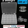 ACCESSOIRES LEDUC ** 2 ** SINGER-compatibele / Doosjes Met 2x25 Naaimachine Spoeltjes (** 50st! **)- Spoelendoos Spoelen Naaien Naai Machine / Ook Compatibel Met Brother A-serie, F-serie En NV1100, NV1300, Pfaff-stroom. (behalve Expression-serie En Select-serie) 1 ACCESSOIRES LEDUC ** 2 ** SINGER-compatibele / Doosjes Met 2x25 Naaimachine Spoeltjes (** 50st! **)- Spoelendoos Spoelen Naaien Naai Machine / Ook Compatibel Met Brother A-serie, F-serie En NV1100, NV1300, Pfaff-stroom. (behalve Expression-serie En Select-serie) -CeLaVi winkel 550x598 8