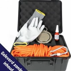 Magfishion Magneetvissen Koffer – Zwarte Vismagneet Koffer - Koffer Voor Magneet Vissen - 28 Cm Breed X 22 Cm Lang X 12 Cm Hoog