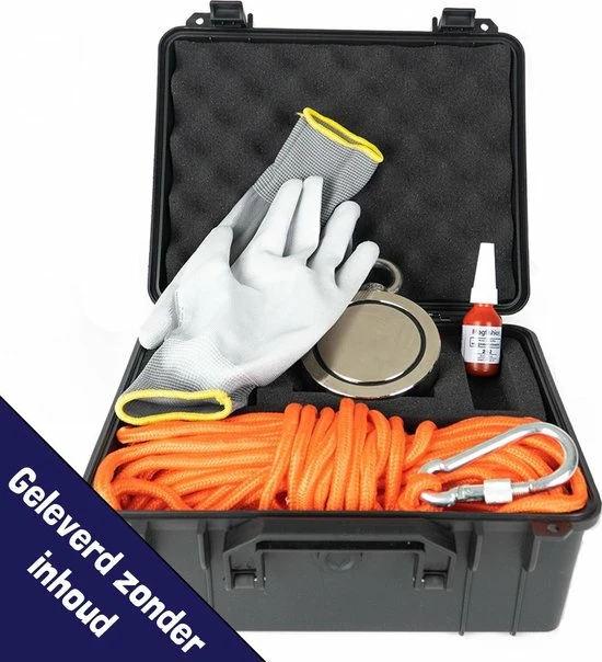 Magfishion Magneetvissen Koffer – Zwarte Vismagneet Koffer - Koffer Voor Magneet Vissen - 28 Cm Breed X 22 Cm Lang X 12 Cm Hoog 3 Magfishion Magneetvissen Koffer – Zwarte Vismagneet Koffer - Koffer Voor Magneet Vissen - 28 Cm Breed X 22 Cm Lang X 12 Cm Hoog