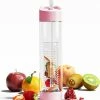 Happyshopper Waterfles Met Rietje En Fruit Filter | Roze 1 Happyshopper Waterfles Met Rietje En Fruit Filter | Roze -CeLaVi winkel 550x605