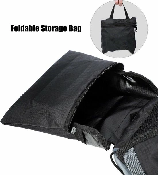 West Biking Ultralichte Drinkrugzak | Lichte Hydro Rugzak | Outdoor Sporten Hardlopen Klimmen Pouch Fietsen Wandelen | Waterafstotende Fiets Rugzak – 10 L Zwart/Groen 8 West Biking Ultralichte Drinkrugzak | Lichte Hydro Rugzak | Outdoor Sporten Hardlopen Klimmen Pouch Fietsen Wandelen | Waterafstotende Fiets Rugzak – 10 L Zwart/Groen - Afbeelding 6