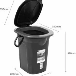 DRAAGBARE TOERISTISCHE TOILETBAK WC 19L GreenBlue GB320BB -CeLaVi winkel 550x614 4