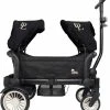 Deryan Luxe Sandy Bolderkar - Duo Buggy - Tandem Buggy - Opvouwbaar - Inklapbare Bolderwagen - Duo Kinderwagen - Zwart -CeLaVi winkel 550x618