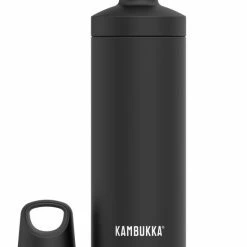 Kambukka Reno Geïsoleerde Drinkfles 500 ML - Matte Black Met Draaidop -CeLaVi winkel 550x619