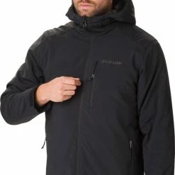 Columbia Gate Racer Heren Softshell Outdoor Jas - Black - Maat M -CeLaVi winkel 550x622 3