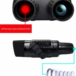 Thuys Nachtkijker Met Infrarood - Warmtebeeldcamera - Verrekijker Met Nachtzicht - Nachtkijker Warmtebeeld - Met Opbergtas - Zwart -CeLaVi winkel 550x622 4