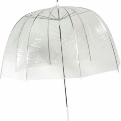Impliva POE Koepelparaplu Ø 82 Cm - Transparant