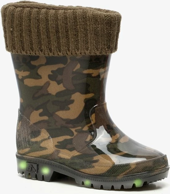 Mountain Peak Kinder Regenlaarzen Met Lichtjes - Groen - Maat 23 3 Mountain Peak Kinder Regenlaarzen Met Lichtjes - Groen - Maat 23