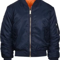 Fostex Bomber Jack MA-1 Blauw Maat M