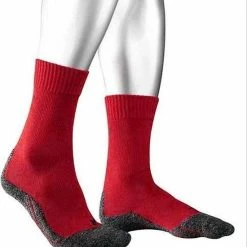 FALKE TK2 Explore Wandelsokken Warm Winter Zacht Thermisch Ademend Anti-blaar Antizweet Zonder Motief Met Elastische Boord Merinowol Blauw Heren Sportsokken - Maat 44-45 -CeLaVi winkel 550x635 2