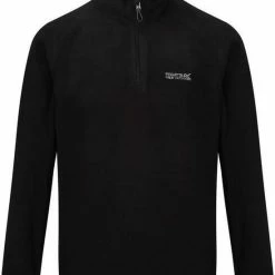 Regatta Thompson Fleece - Outdoortrui - Mannen - Maat L - Zwart -CeLaVi winkel 550x646