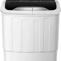 Labirent® - Luxe Mini Wasmachine Met Dubbele Trommel - 5,6Kg Was/Centrifuge Capaciteit - Zwart/Wit 14 Labirent® - Luxe Mini Wasmachine Met Dubbele Trommel - 5,6Kg Was/Centrifuge Capaciteit - Zwart/Wit -CeLaVi winkel 550x656