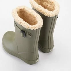 Igor - Regenlaarzen Voor Kinderen - Splash Euri Borreguito - Kakigroen - Maat 23EU -CeLaVi winkel 550x658