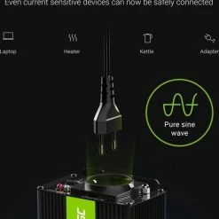 GREEN CELL Voltage Auto Omvormer 12V Naar 230V, 300W Zuivere Sinus Golf. 20 GREEN CELL Voltage Auto Omvormer 12V Naar 230V, 300W Zuivere Sinus Golf. -CeLaVi winkel 550x659 3