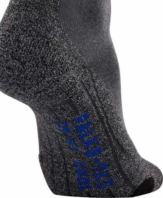 FALKE TK2 Explore Cool Wandelsokken Mid-rise Zacht Thermisch Anti-blaar Antizweet Zonder Motief Met Elastische Boord Verkoelend Duurzaam Ademend Sneldrogend Grijs Heren Sportsokken - Maat 42-43 7 FALKE TK2 Explore Cool Wandelsokken Mid-rise Zacht Thermisch Anti-blaar Antizweet Zonder Motief Met Elastische Boord Verkoelend Duurzaam Ademend Sneldrogend Grijs Heren Sportsokken - Maat 42-43 - Afbeelding 5