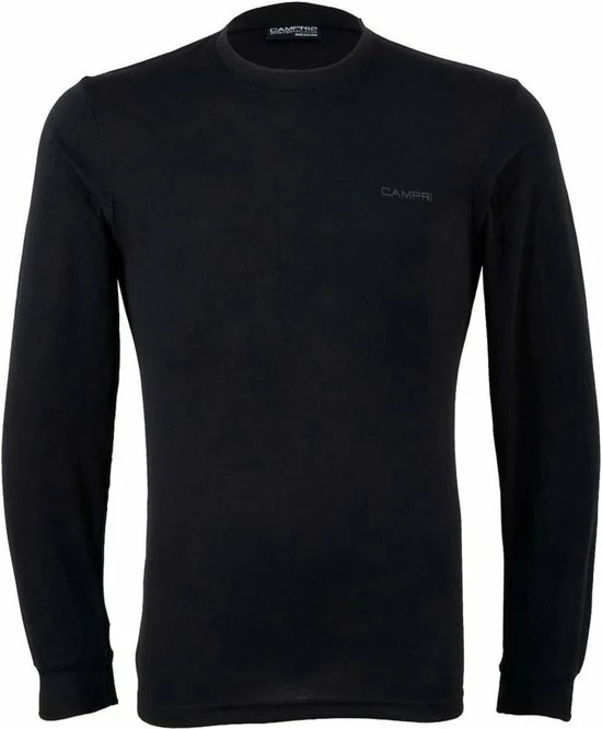 Campri Thermoshirt Lange Mouw - Sportshirt - Junior - Maat 164 - Zwart 6 Campri Thermoshirt Lange Mouw - Sportshirt - Junior - Maat 164 - Zwart - Afbeelding 4