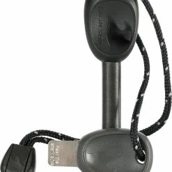 LightMyFire Light My Fire Firesteel Scout Zwart + Noodfluit - Survival Aansteker Topkwaliteit Magnesium Stick Met Fluitje Luxe Firestarter Vuurstarter Vuursteen Staaf Vuurmaker Magnesiumstick Vonkenmaker Magnesiumstaaf