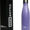Keen Bottle. Keen Bottle Drinkfles 500ml - Herbruikbaar En Antilek - Pastel Paars - RVS - Waterfles -CeLaVi winkel 550x668