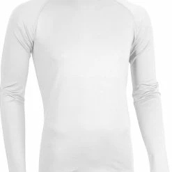Avento Shirt Base Layer Lange Mouw - Mannen - Wit - Maat M