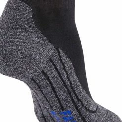 FALKE TK2 Explore Cool Short Wandelsokken Kort Zacht Thermisch Anti-blaar Antizweet Zonder Motief Met Elastische Boord Verkoelend Ademend Sneldrogend Zwart Heren Sportsokken - Maat 42-43 -CeLaVi winkel 550x673