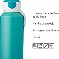 Mepal Drinkfles Pop-up Campus 400 Ml - Little Goose -CeLaVi winkel 550x674 4
