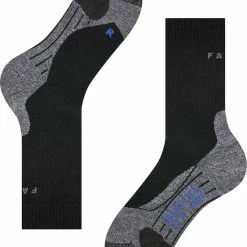 FALKE TK2 Explore Cool Wandelsokken Mid-rise Zacht Thermisch Anti-blaar Antizweet Zonder Motief Met Elastische Boord Verkoelend Duurzaam Ademend Sneldrogend Zwart Dames Sportsokken - Maat 37-38 -CeLaVi winkel 550x677 3