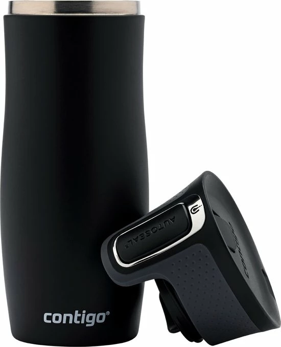 Contigo Westloop Drinkfles - Matte Black - 470ml - Zwart 18 Contigo Westloop Drinkfles - Matte Black - 470ml - Zwart - Afbeelding 16