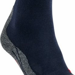 FALKE TK2 Explore Wandelsokken Warm Winter Zacht Thermisch Ademend Anti-blaar Antizweet Zonder Motief Met Elastische Boord Merinowol Blauw Heren Sportsokken - Maat 44-45 -CeLaVi winkel 550x678 1