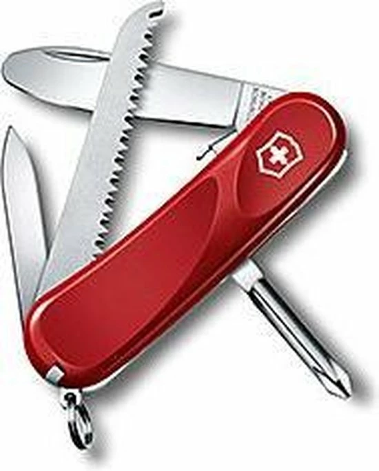 Victorinox Evolution Junior 09 Zakmes 8 Functies Rood 3 Victorinox Evolution Junior 09 Zakmes 8 Functies Rood