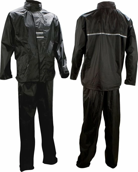 Ralka Regenpak - Senior - Zwart/Antraciet - XXL 3 Ralka Regenpak - Senior - Zwart/Antraciet - XXL