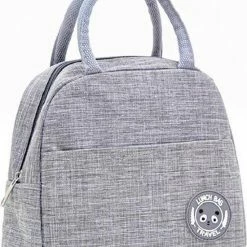 Marishop Koeltas - Lunchtas - Volwassenen En Kinderen - Compact & Handig: Zomer - Picknick -School - Lunch - Werk - Klassiek Grijs -CeLaVi winkel 550x686 5