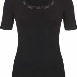Ten Cate Dames Thermo Shirt Korte Mouw - Kant - M - Zwart -CeLaVi winkel 550x693 3