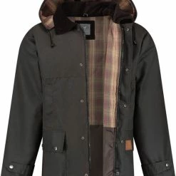 MGO Leisure Wear Bradford Wax Parka Outdoorjas Heren - Maat L