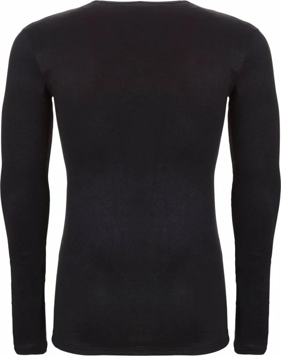 Ten Cate Heren Thermo Shirt Lange Mouw V-hals - M - Zwart 4 Ten Cate Heren Thermo Shirt Lange Mouw V-hals - M - Zwart - Afbeelding 2