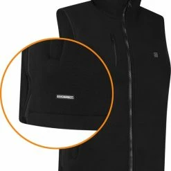 KIMO DIRECT Verwarmde Bodywarmer Met 10.000 MAh Powerbank - Fleece Vest - Verstelbare Maten - Unisex -CeLaVi winkel 550x699