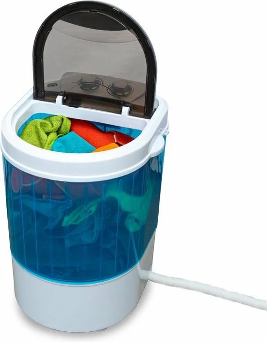 BluMill Wasmachine - Met Centrifuge - Compact - Camping Wasmachine - Duurzame Keuze 7 BluMill Wasmachine - Met Centrifuge - Compact - Camping Wasmachine - Duurzame Keuze - Afbeelding 5