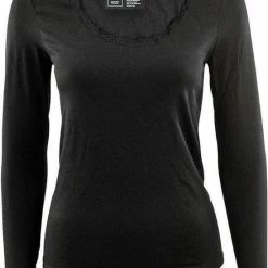 RJ Bodywear Ladies Shirt LS Thermal Wear Lace-mt S