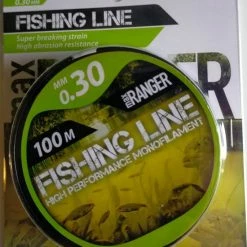 Max Ranger Vislijn - Vislijn Helder - Visdraad - Nylon - 0.30 Mm | 100 M