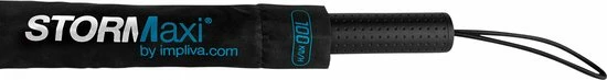 Impliva STORMaxi Stormparaplu - 100km/h - Blauw 4 Impliva STORMaxi Stormparaplu - 100km/h - Blauw - Afbeelding 2