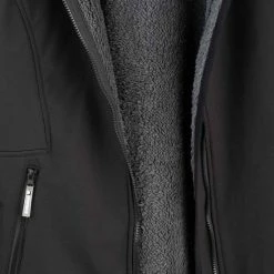 BJØRNSON Signe Softshell Winterjas Parka Dames - Teddy - Maat 48 - Zwart 19 BJØRNSON Signe Softshell Winterjas Parka Dames - Teddy - Maat 48 - Zwart -CeLaVi winkel 550x732 2