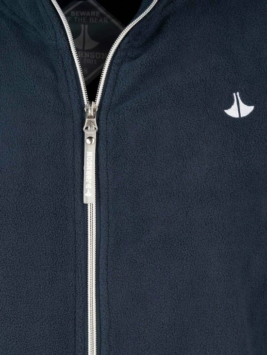 BJØRNSON Jenna Fleece Vest 4 Seizoenen Dames - Rits - Maat 40 - Donkerblauw 6 BJØRNSON Jenna Fleece Vest 4 Seizoenen Dames - Rits - Maat 40 - Donkerblauw - Afbeelding 4